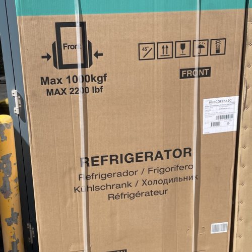 Hisense 512L French Door Fridge (Black) HR6CDFF512C 2NDS Appliances