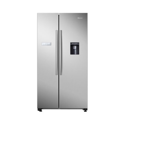 Hisense 578L Side by Side Fridge (Stainless Steel)