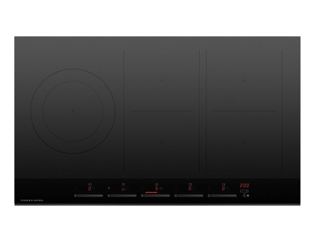 FISHER & PAYKEL SERIES 9 INDUCTION COOKTOP, 90CM, 5 ZONES WITH
