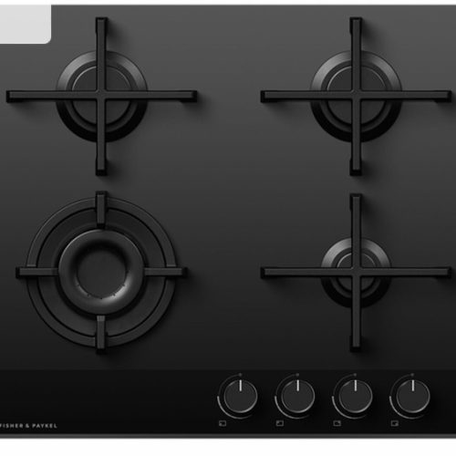 Fisher & Paykel Series 9 60cm LPG Gas Cooktop Black Glass CG604DLPGB4 | Afterpay, Zip, Lattitude, Humm Available