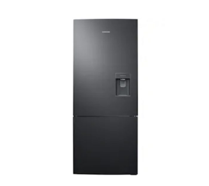 Samsung 424L Bottom Mount Fridge with Water Dispenser Black Layered