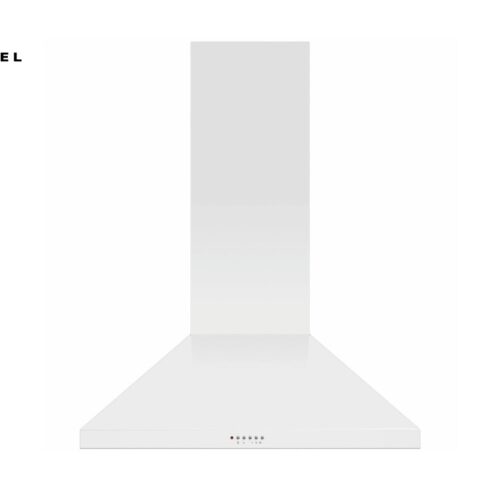Fisher & Paykel Series 7 90cm Pyramid Chimney Wall Canopy Rangehood White HC90PCW1