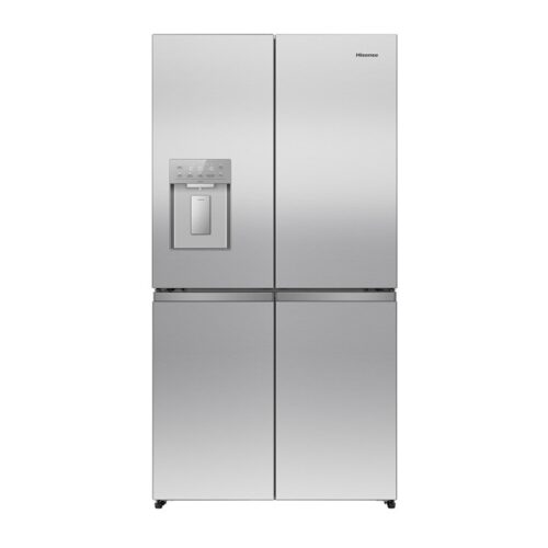 Hisense 640L PureFlex French Door Refrigerator with Non-Plumbed Ice and Water Dispenser Stainless Steel HRCD640TSW