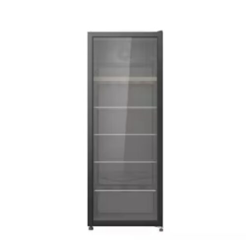 ChiQ 233L Glass Door with Black Frame Beverage Fridge CBC233BG