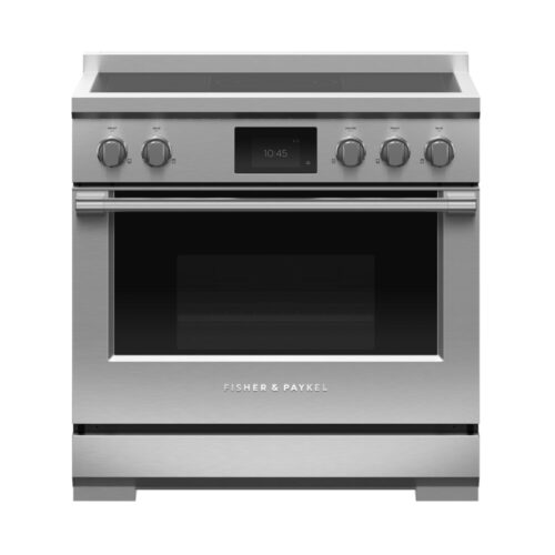 Fisher & Paykel Series 9 91cm Professional Freestanding Induction Pyrolytic Cooker Stainless Steel RIV3-915