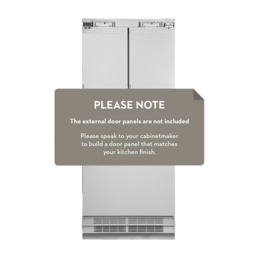 ARTUSI 90CM INTEGRATED FRENCH DOOR REFRIGERATOR AINT8900FD