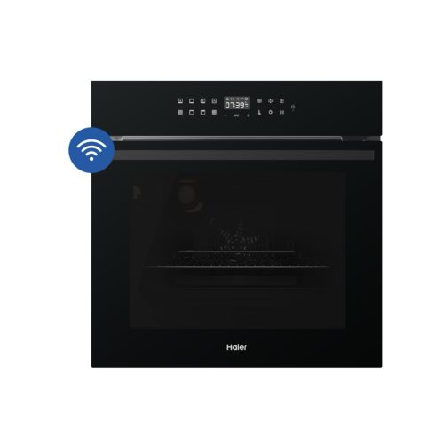 Haier Oven, 60cm, 14 Function, Self-cleaning with Air Fry Black HWO60S14TPB2